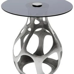 Table D Appoint Volcano Argente O60Cm
