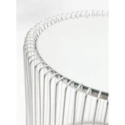 Table D Appoint Wire Argente (2/Set)