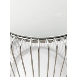 Table D Appoint Wire Argente (2/Set)