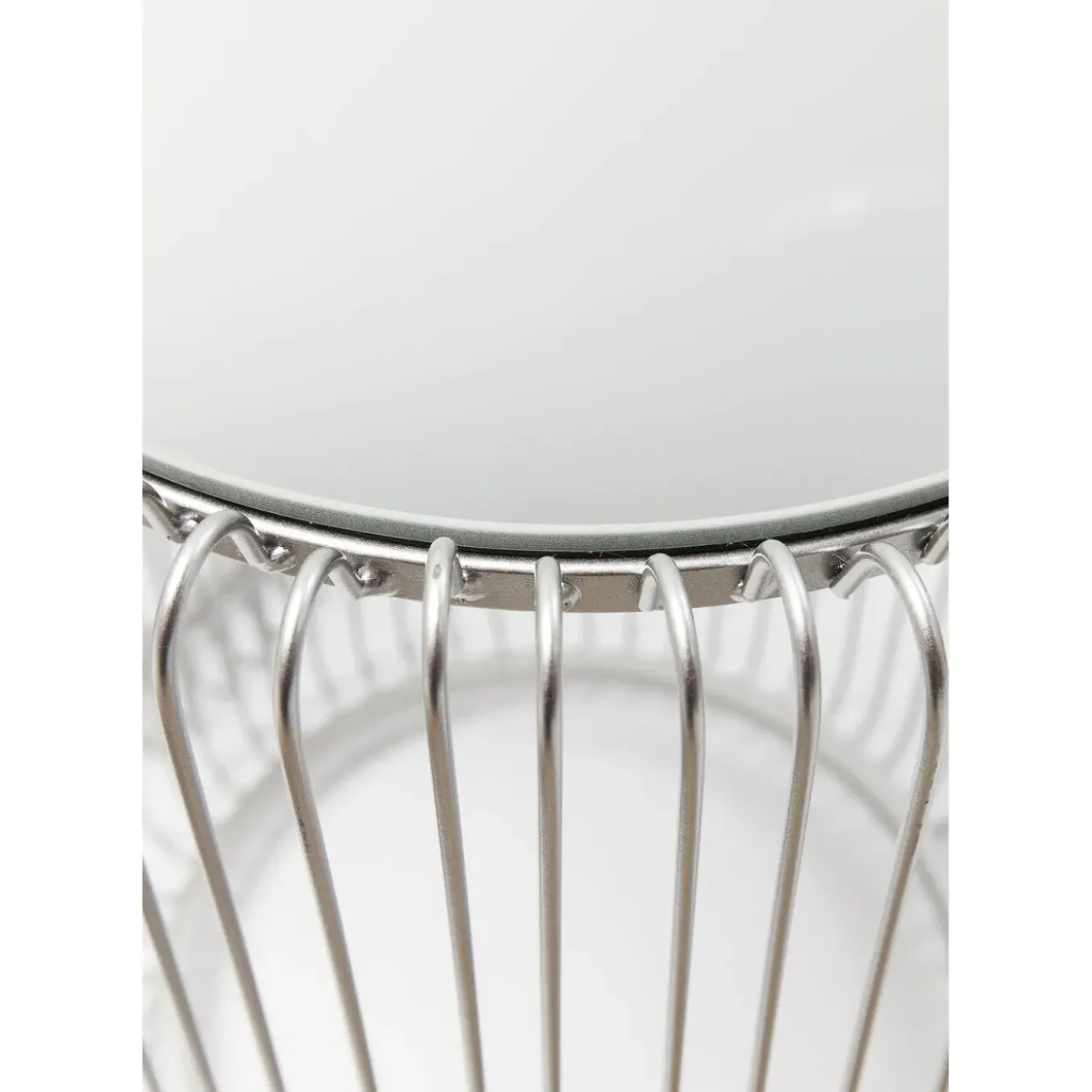 Table D Appoint Wire Argente (2/Set)