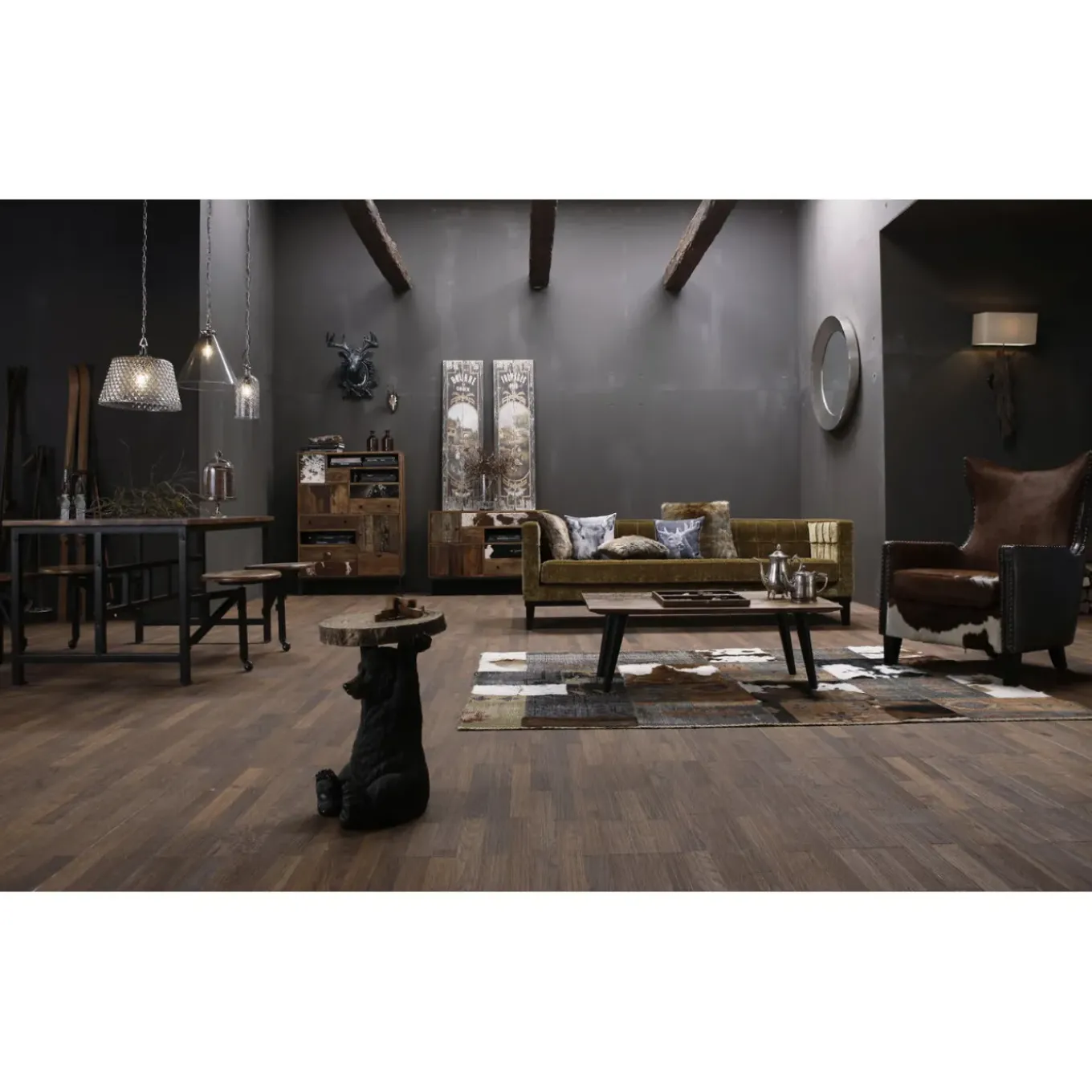 Table D´Appoint Animal Bear O33Cm