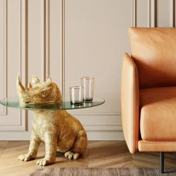 Table D´Appoint Sitting Rhino 65X49Cm
