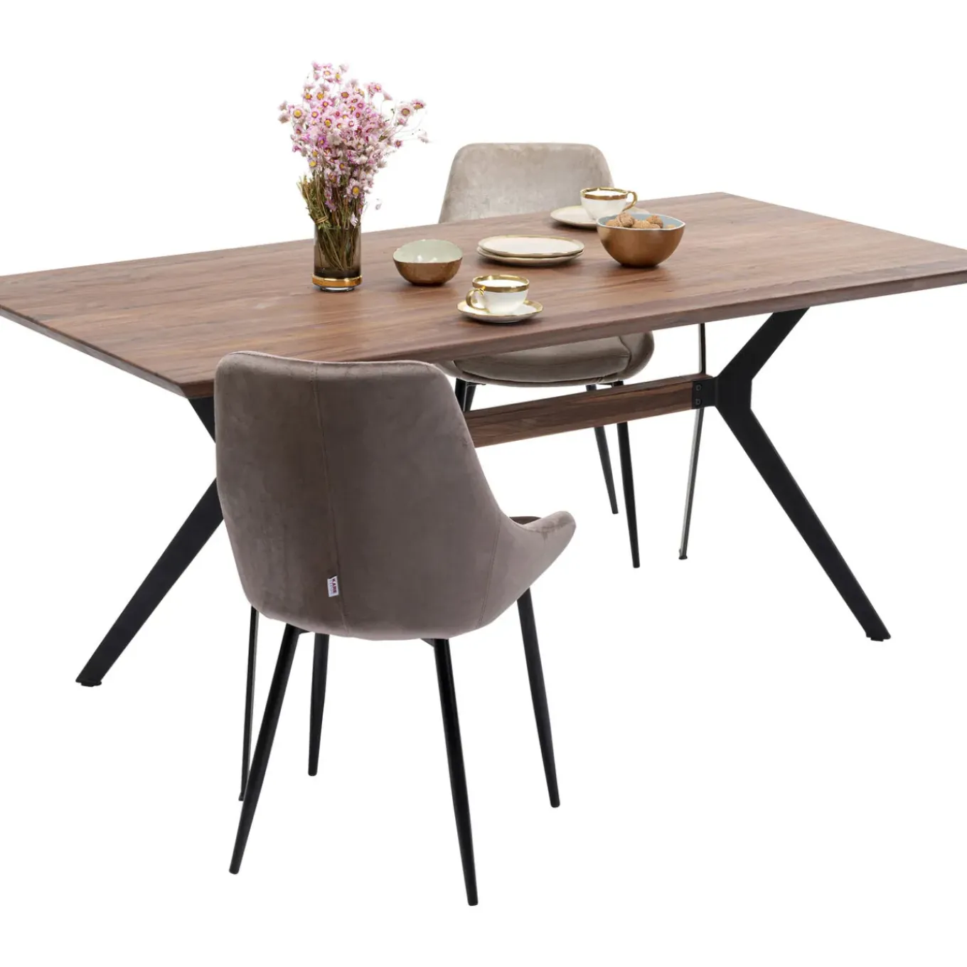Table Downtown Noyer 220X100Cm