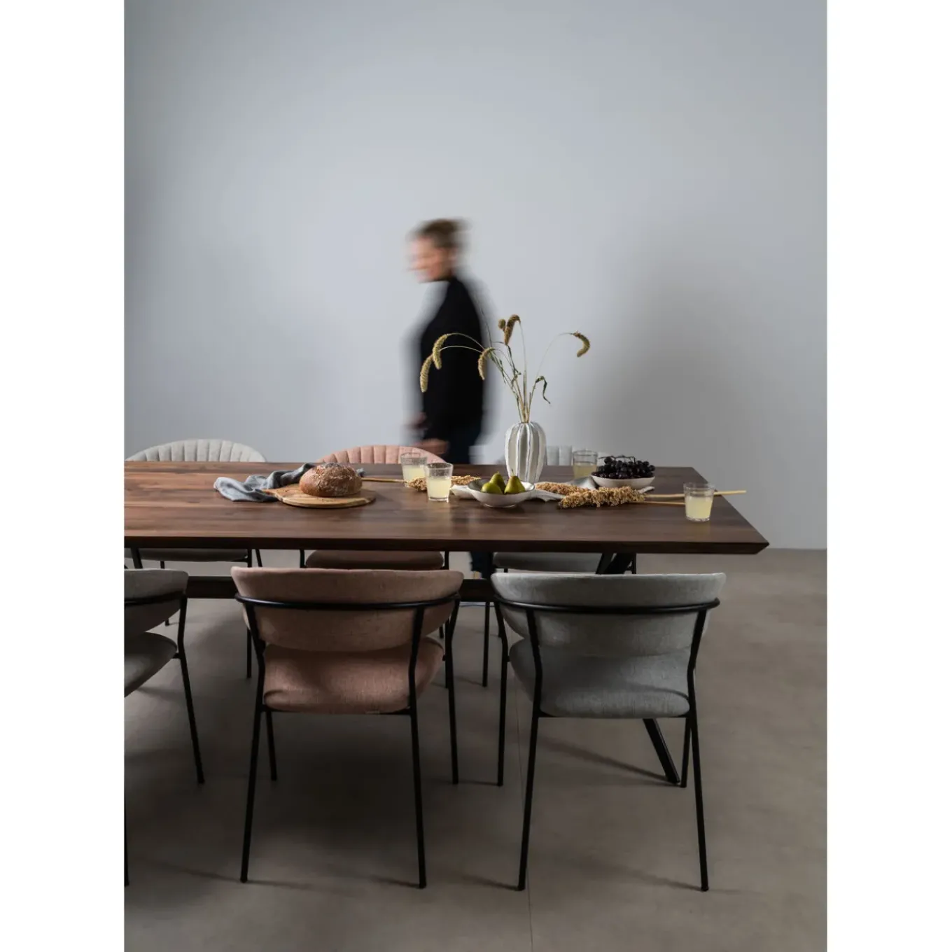 Table Downtown Noyer 220X100Cm
