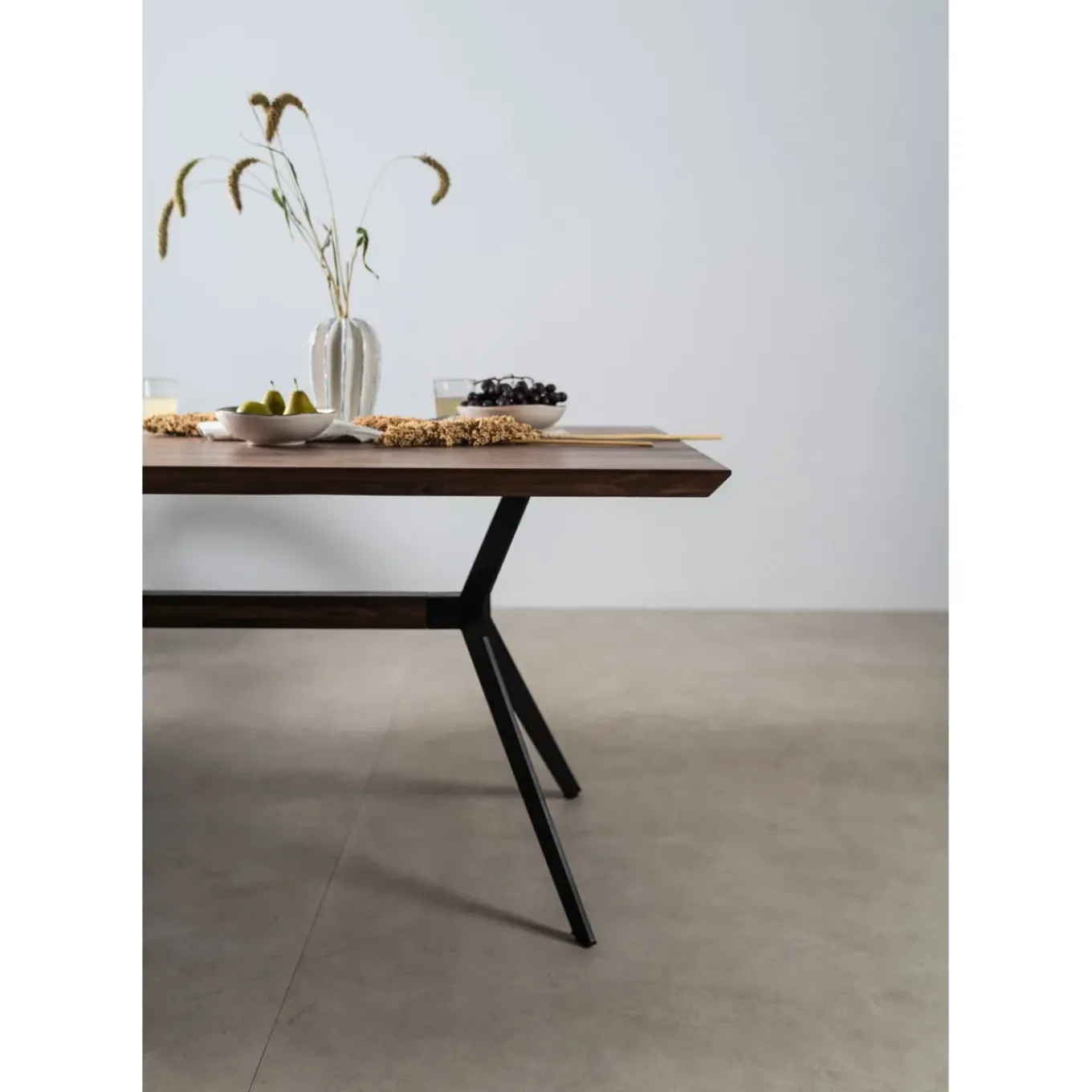 Table Downtown Noyer 220X100Cm