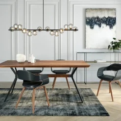 Table Downtown Noyer 180X90Cm