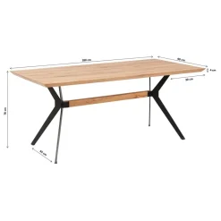 Table Downtown 180X90Cm