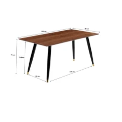 Table Duran Square 160X80