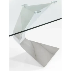 Table Gloria Chrome 200X100Cm