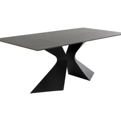 Table Gloria Noir Ceramique 200X100