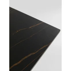 Table Gloria Noir Ceramique 200X100