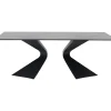 Table Gloria Noir 200X100Cm