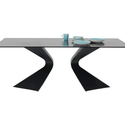 Table Gloria Noir 200X100Cm