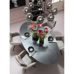 Table Grande Possibilita Noir 220X120Cm