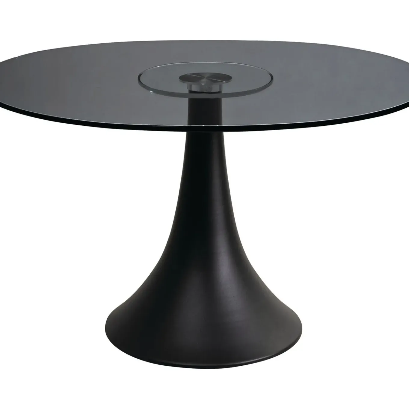 Table Grande Possibilita Verre Fume O110Cm