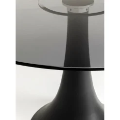 Table Grande Possibilita Verre Fume O110Cm
