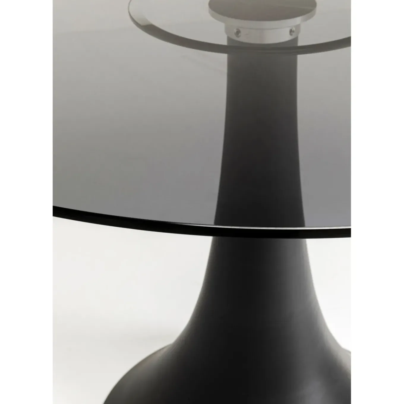 Table Grande Possibilita Verre Fume O110Cm