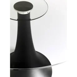 Table Grande Possibilita Verre Fume O110Cm