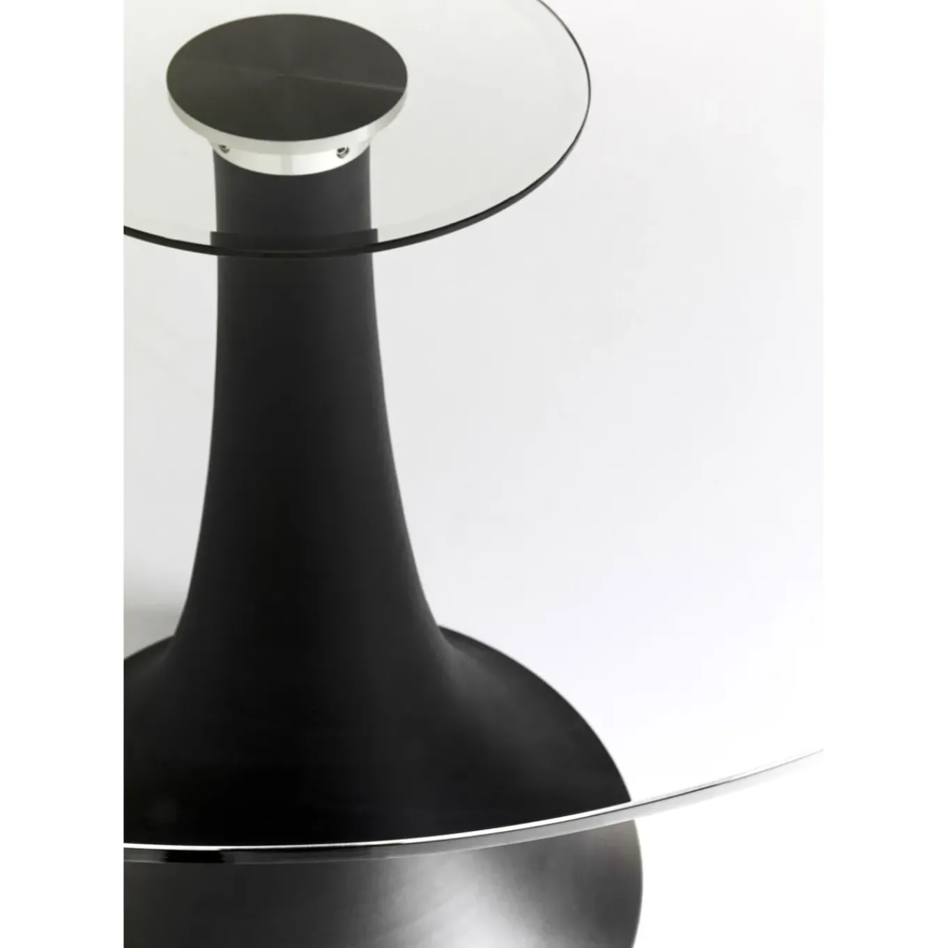 Table Grande Possibilita Verre Fume O110Cm