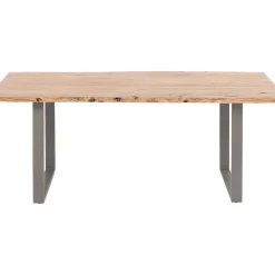 Table Harmony Acier Brut 180X90Cm