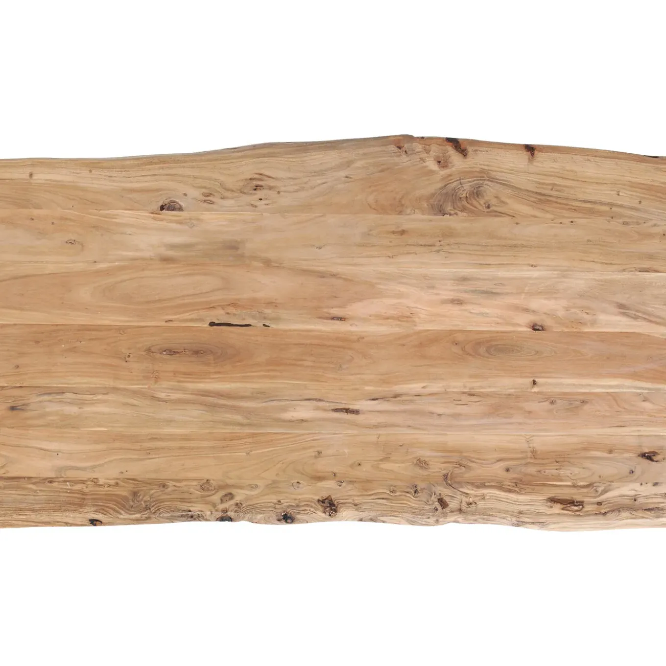 Table Harmony Acier Brut 160X80Cm