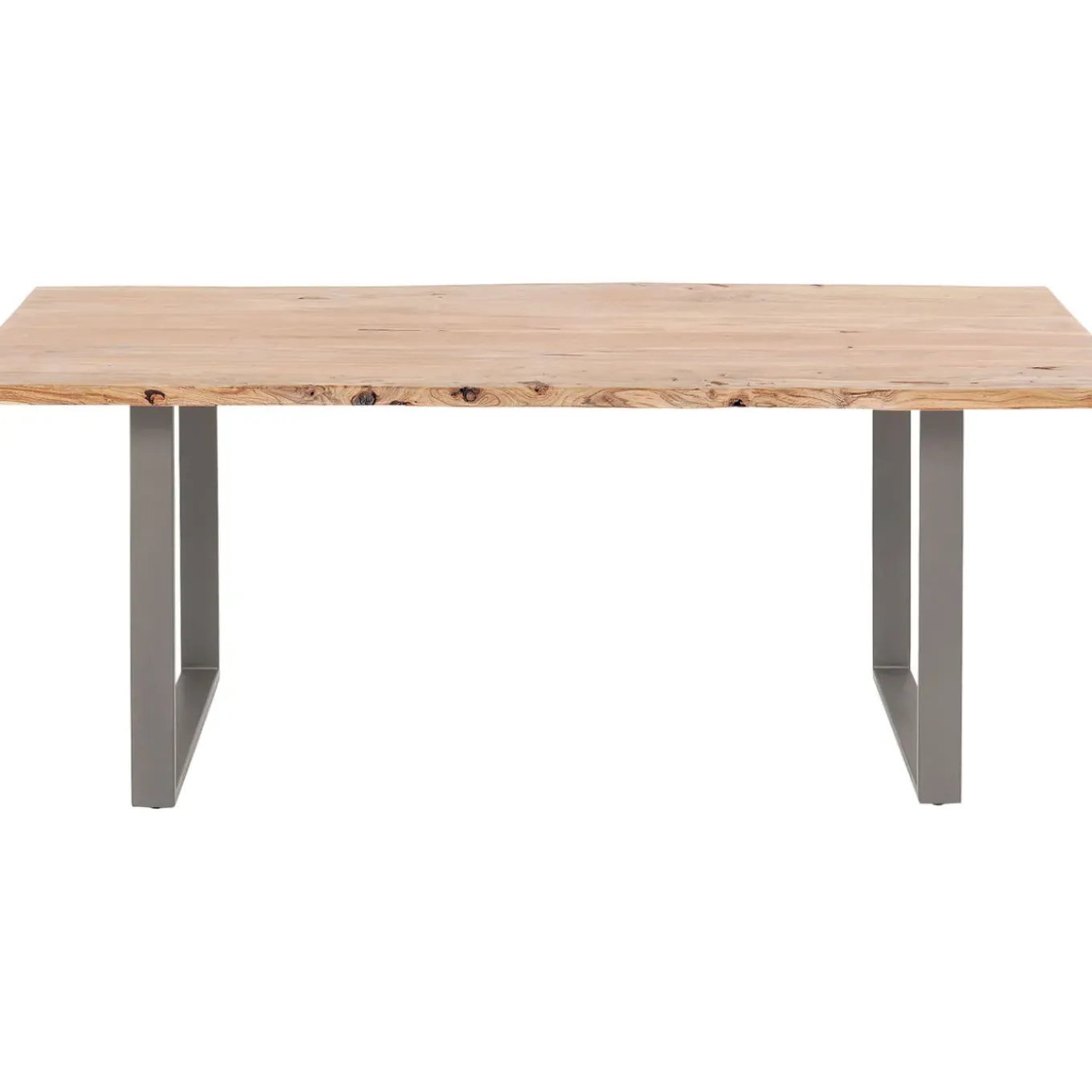 Table Harmony Acier Brut 200X100Cm