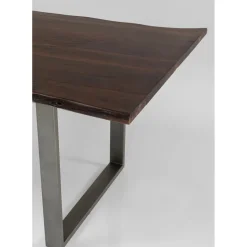 Table Harmony Fonce Acier Brut 200X100