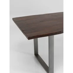 Table Harmony Fonce Acier Brut 200X100