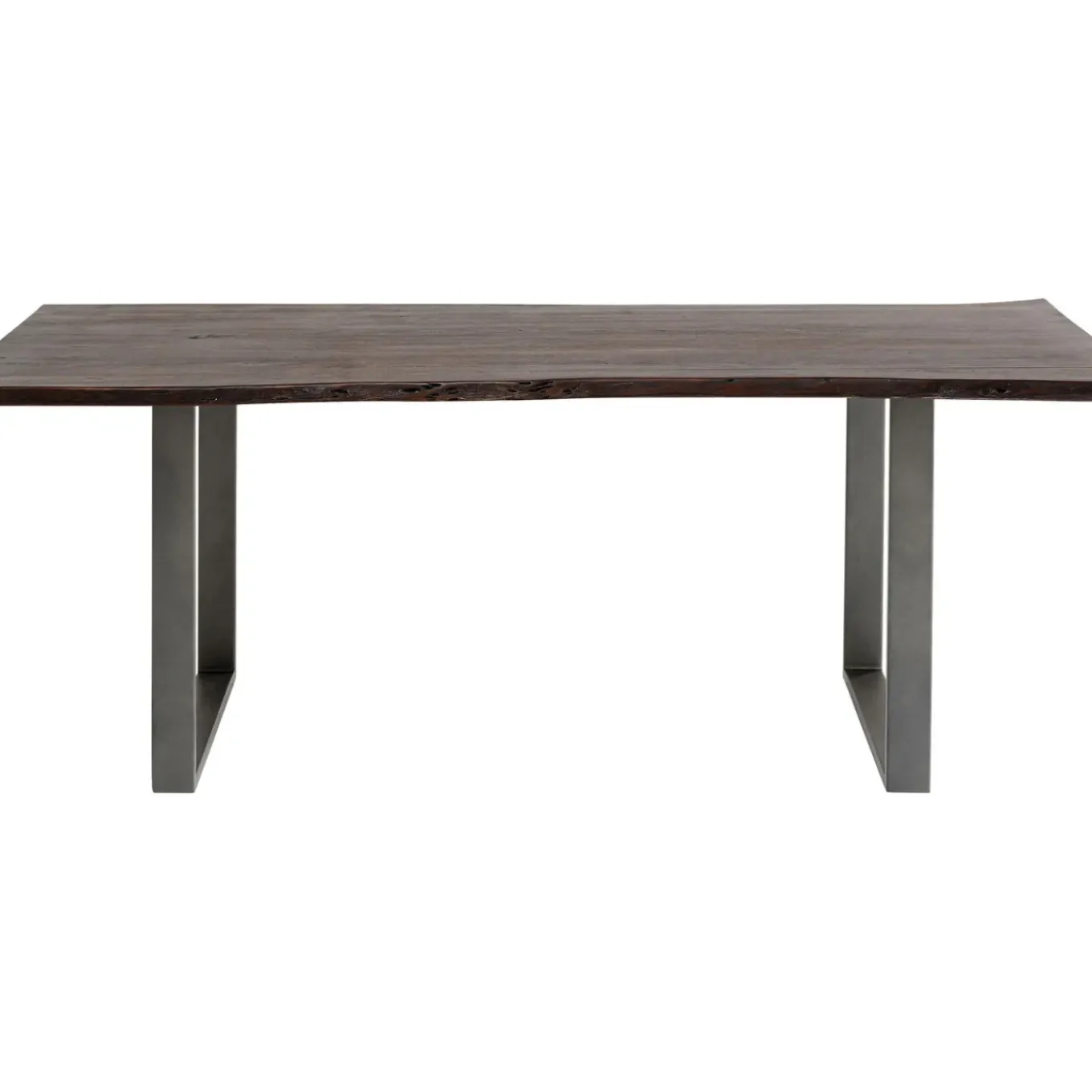 Table Harmony Fonce Acier Brut 200X100