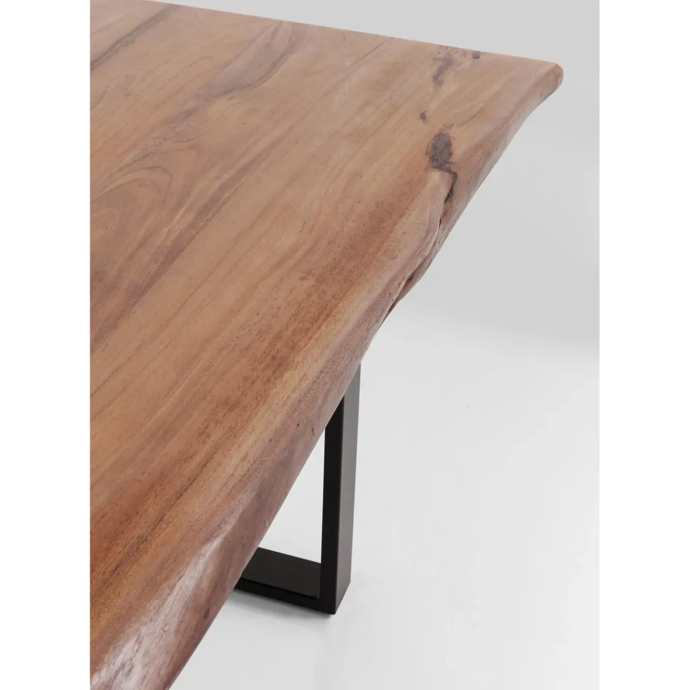 Table Harmony Fonce Acier Brut 200X100