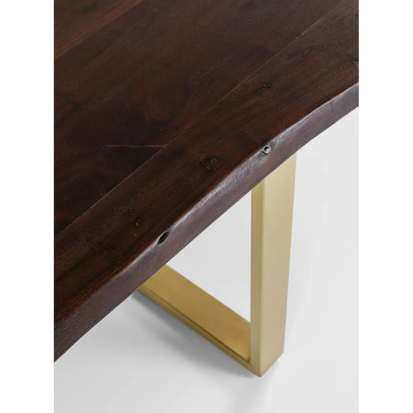 Table Harmony Fonce Acier Brut 200X100