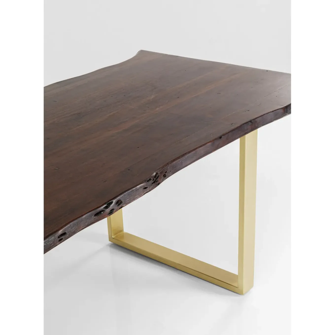 Table Harmony Fonce Acier Brut 200X100