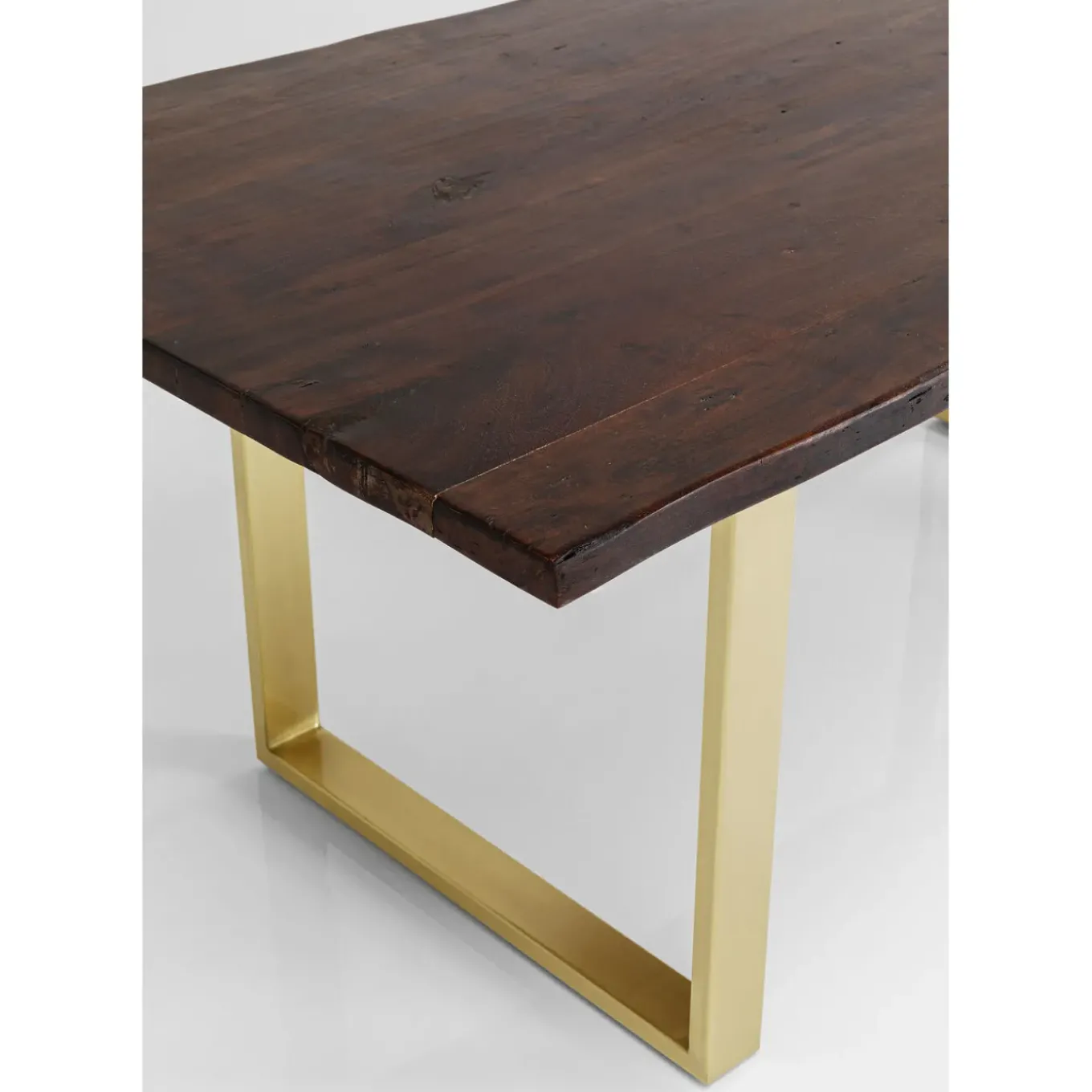Table Harmony Fonce Acier Brut 200X100