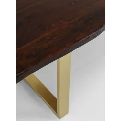 Table Harmony Fonce Acier Brut 200X100