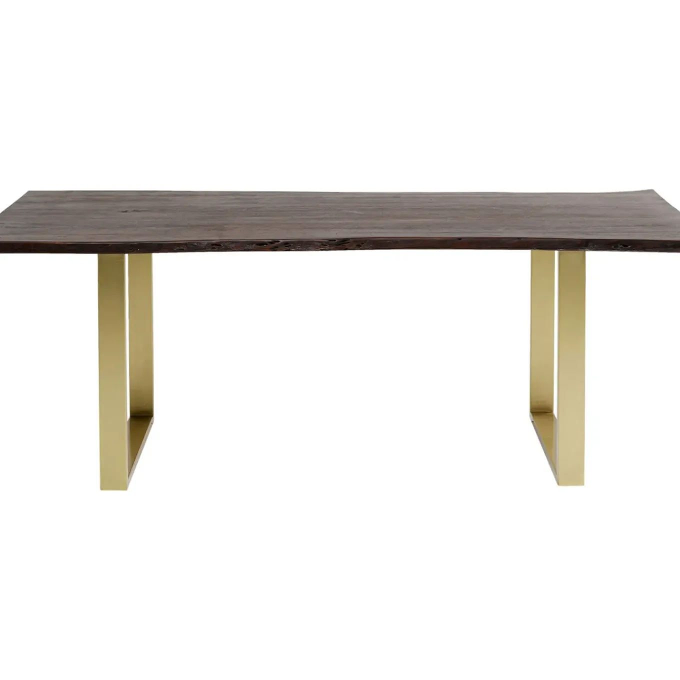 Table Harmony Fonce Acier Brut 200X100