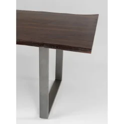 Table Harmony Fonce Acier Brut 160X80