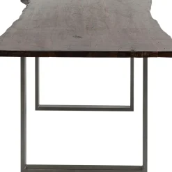 Table Harmony Fonce Acier Brut 160X80