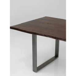 Table Harmony Fonce Acier Brut 160X80