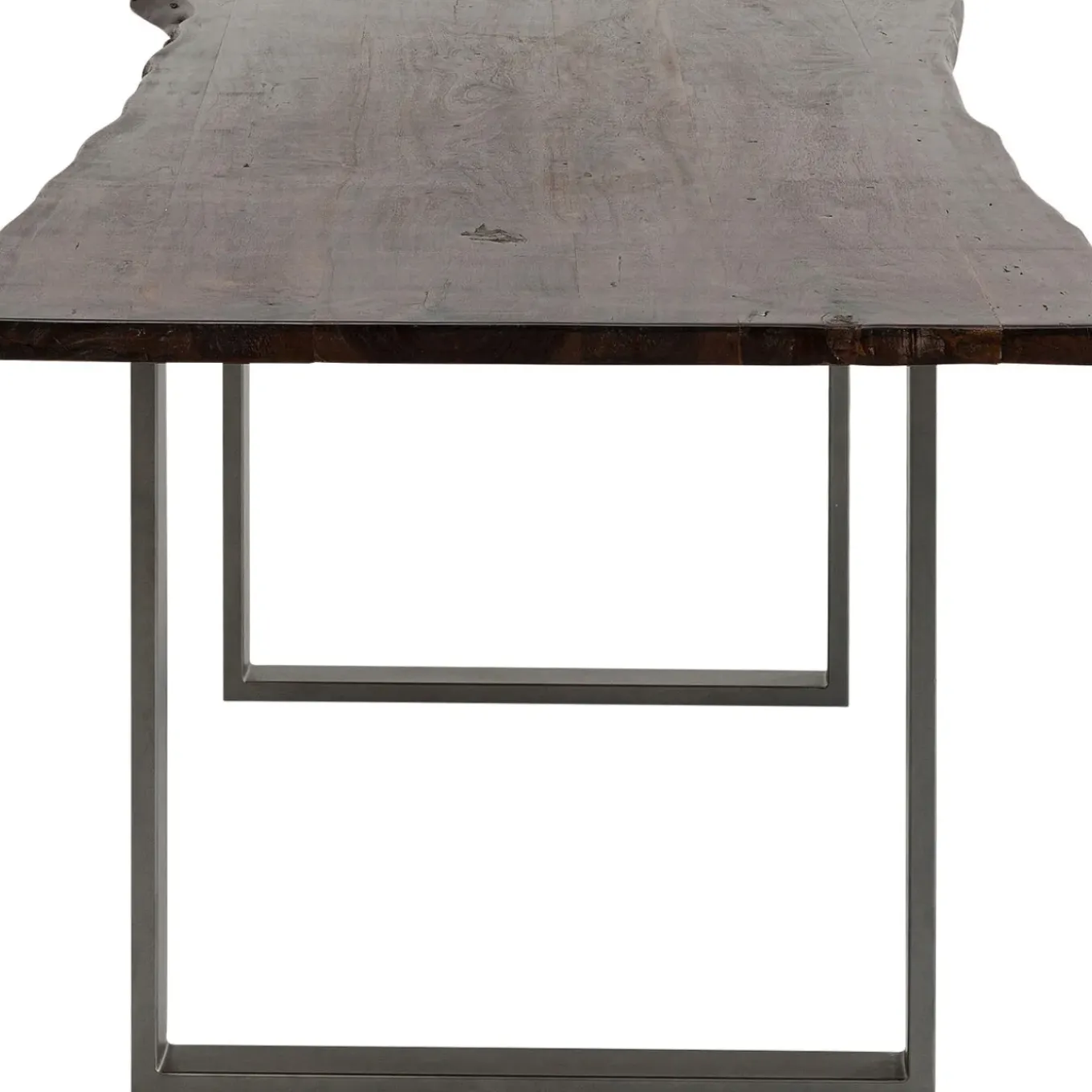 Table Harmony Fonce Acier Brut 160X80
