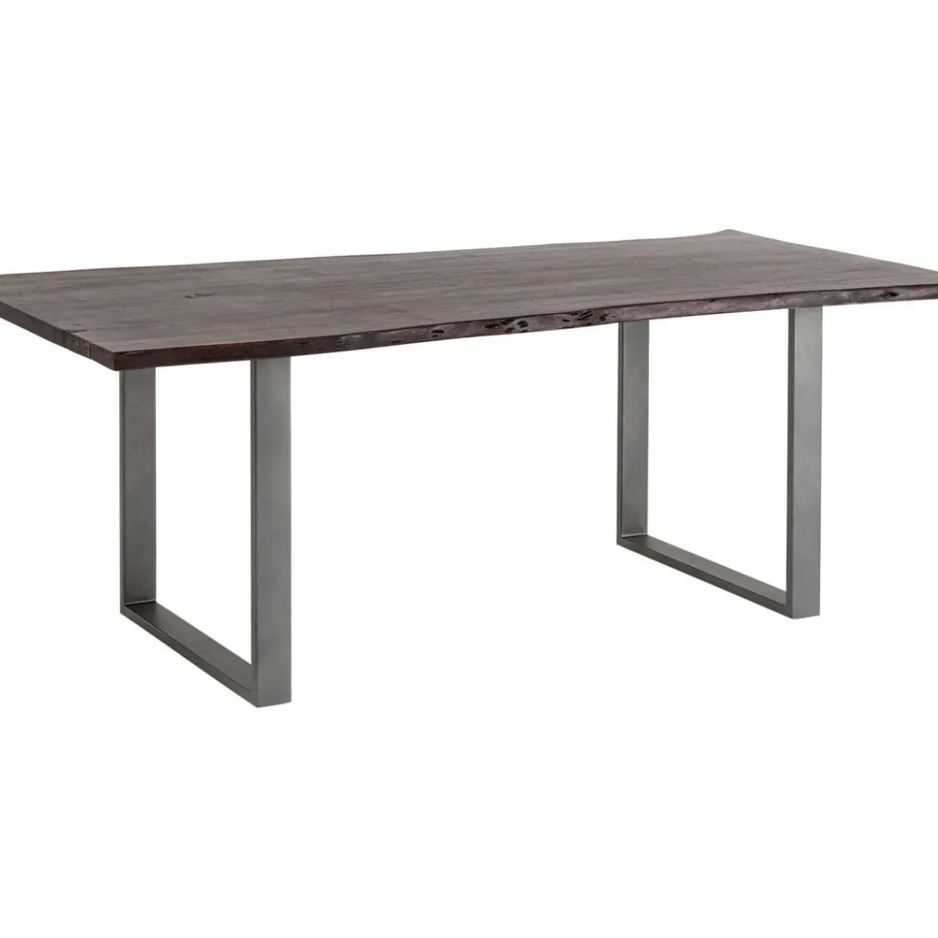 Table Harmony Fonce Acier Brut 160X80
