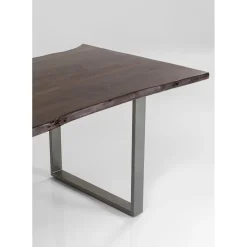 Table Harmony Fonce Acier Brut 180X90