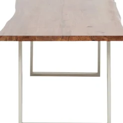 Table Harmony Fonce Argente 160X80