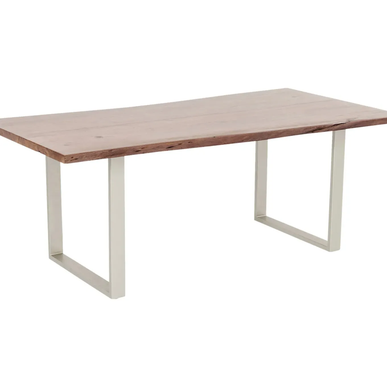 Table Harmony Fonce Argente 200X100