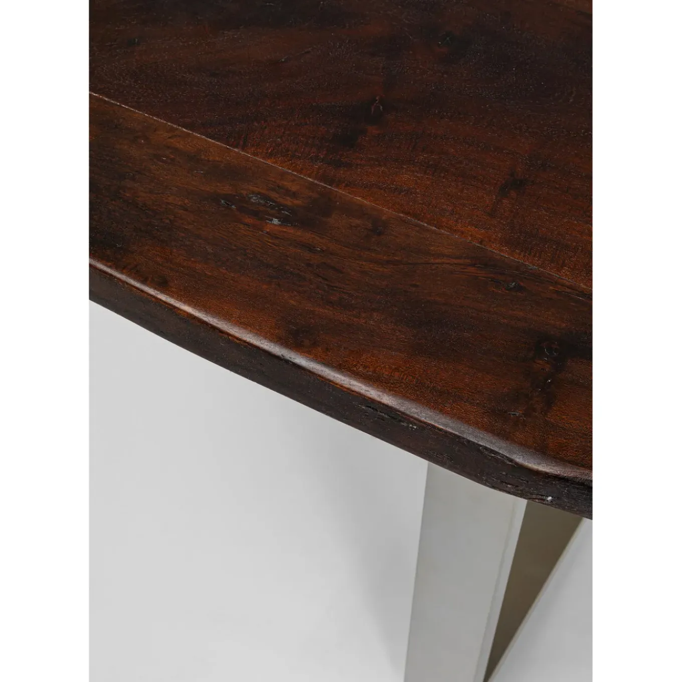 Table Harmony Fonce Argente 200X100