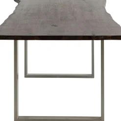Table Harmony Fonce Argente 200X100