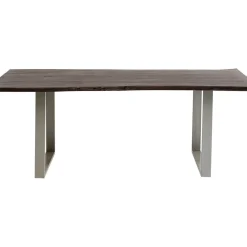 Table Harmony Fonce Argente 200X100