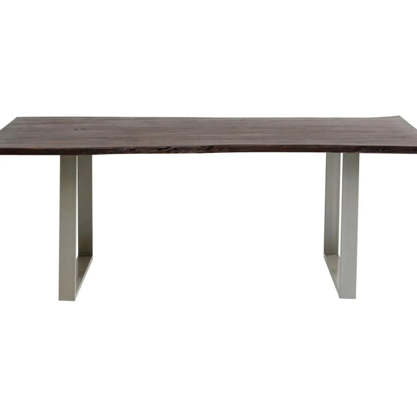 Table Harmony Fonce Argente 180X90