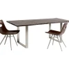 Table Harmony Fonce Chrome 180X90Cm