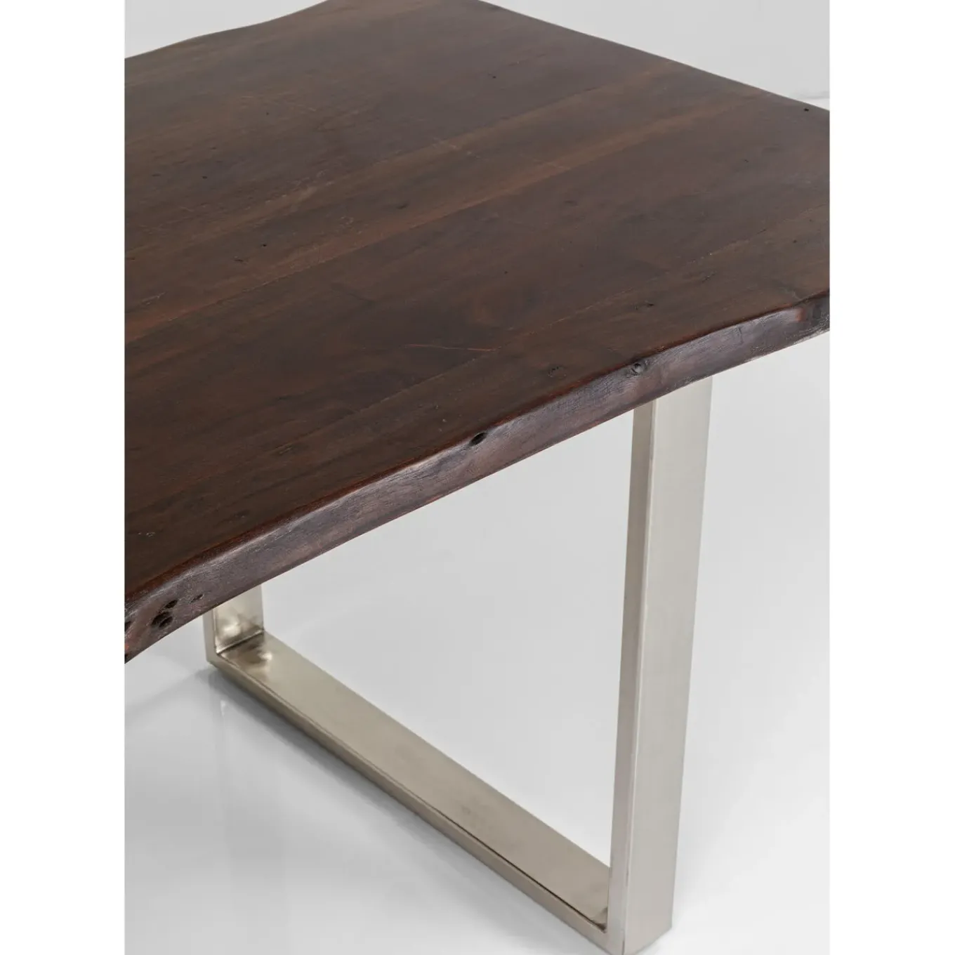 Table Harmony Fonce Chrome 180X90Cm