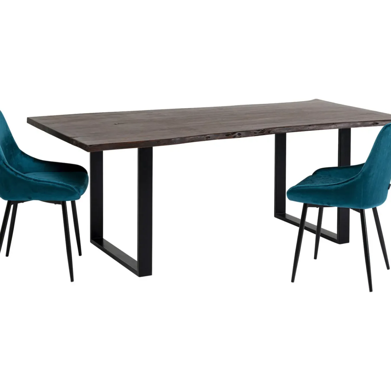 Table Harmony Fonce Noir 160X80